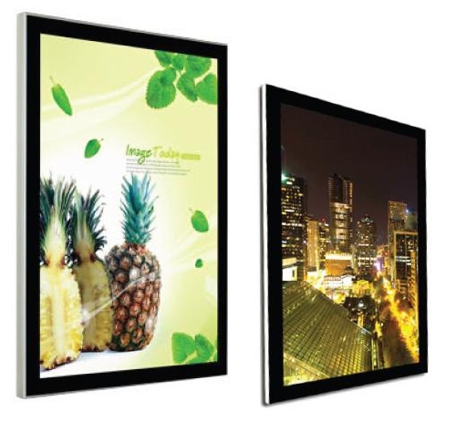 Световые держатели плакатов